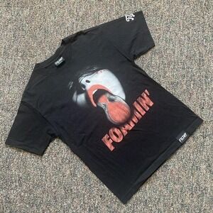 Filthy Dripped FOAMIN Sneaker Graphic T-Shirt Mens Medium Black Streetwear Tee